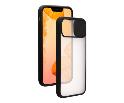 Etui do telefonów BIGBEN Etui slide do iPhone 12 PRO MAX CZARNY